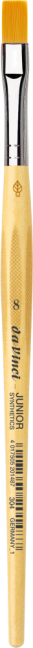 daVinci JUNIOR pennelli piatti - serie 304 - scegli la misura - Seleziona la misura del pennello Da Vinci: 8