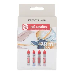 Art Creation Effect Liner Pearl set - 4x28 ml