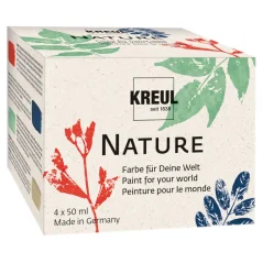 KREUL Sada prírodných ekologických farieb NATURE – 4 ks