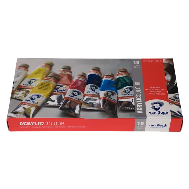 Akrylové farby Van Gogh - sada 10 x 40 ml