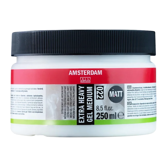 Amsterdam Extra Sűrű Gél médium matt, akrilhoz 022 - 250 ml
