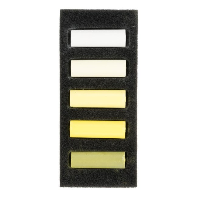 Pastello Secco REMBRANDT - Gialli Freddi - set di 5 mezzi pastelli
