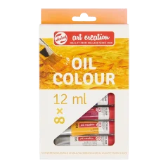 Olejové barvy Talens ArtCreation - sada 8 x 12 ml