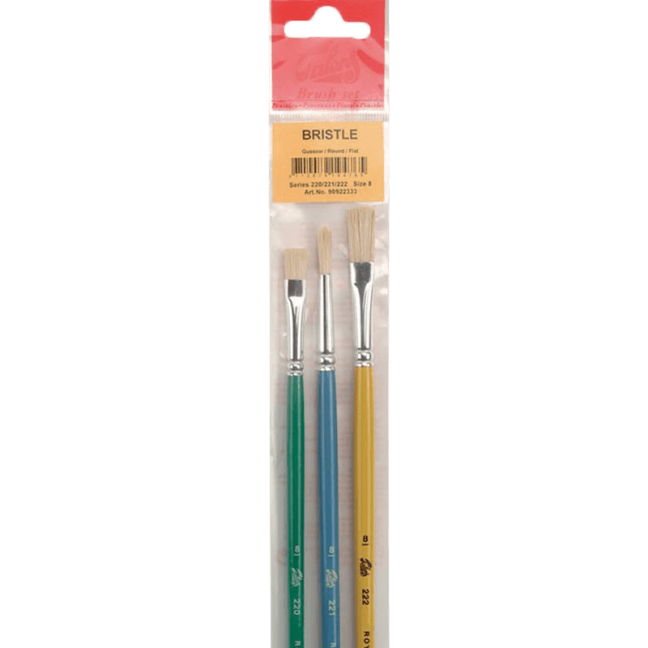 Talens štetce pre olej/akryl - set 3 ks