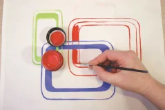 KREUL Set XXL de vopsele pentru textile deschise la culoare Javana – 5 x 50 ml