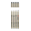 SAKURA Pigma Micron set 4 pezzi - Grigio Chiaro Freddo