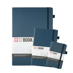 Sakura vonalas jegyzetfüzet – Deep Indigo – válasszon méretet