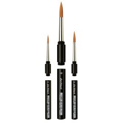 Da Vinci sada cestovatelských štětců v pouzdře 3ks - série 1573