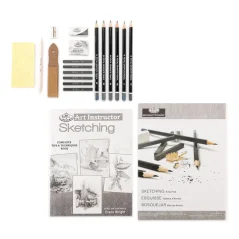 R&L Set da schizzi con istruttore – 20 pezzi