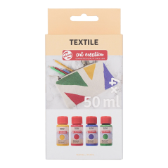 Art Creation Textile set Pearl 4 x 50 ml