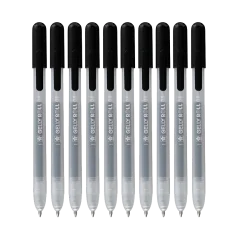 Gelly Roll klasické gélové perá, sada 10 ks (9 + 1 zadarmo)