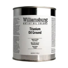 Williamsburg Titanium Oil Ground 32 oz can -946 ml