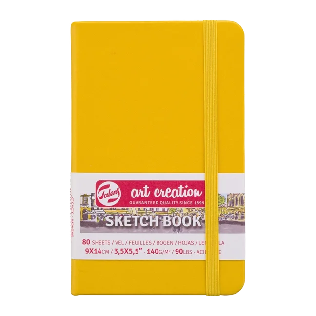 Blok za skiciranje Art Creation 9x14cm - Golden Yellow