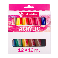 Art Creation Set akrilnih boja 12 x 12 ml