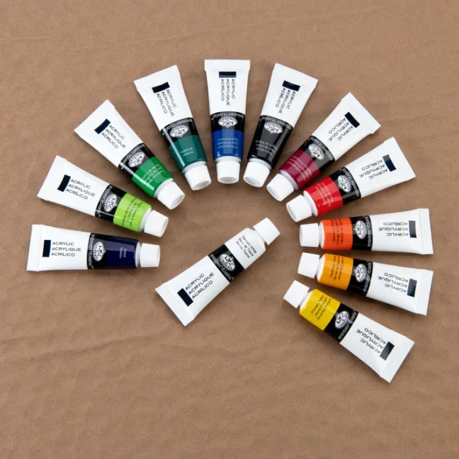 R&L Set di colori acrilici – 12 x 12 ml