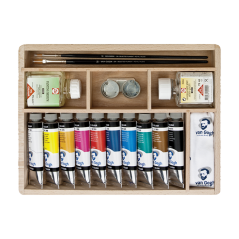 Olejové farby Van Gogh - Základný box 10 x 40 ml