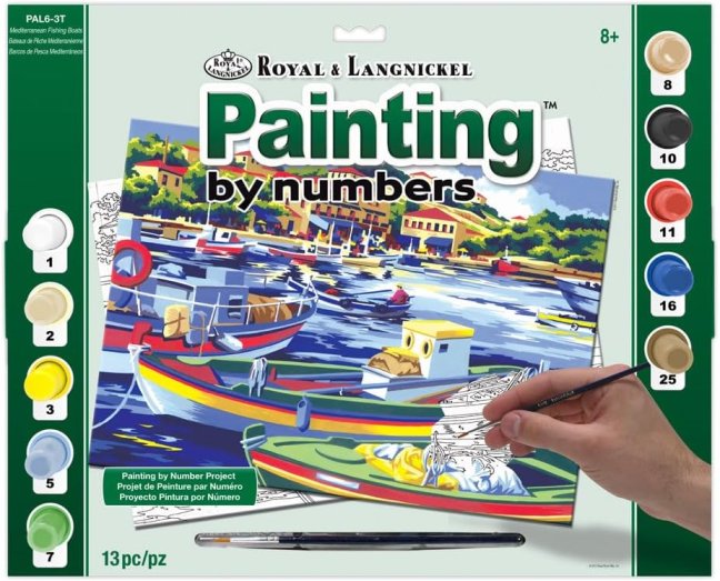 R&L Pittura con i numeri – Mediterranean fishing