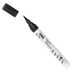 KREUL Marker za tekstil – BRUSH – Black