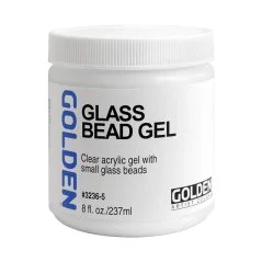 GOLDEN Gel se skleněnými perličkami - 237 ml