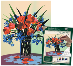 R&L Slikanje po brojevima na platnu – Floral Still Life