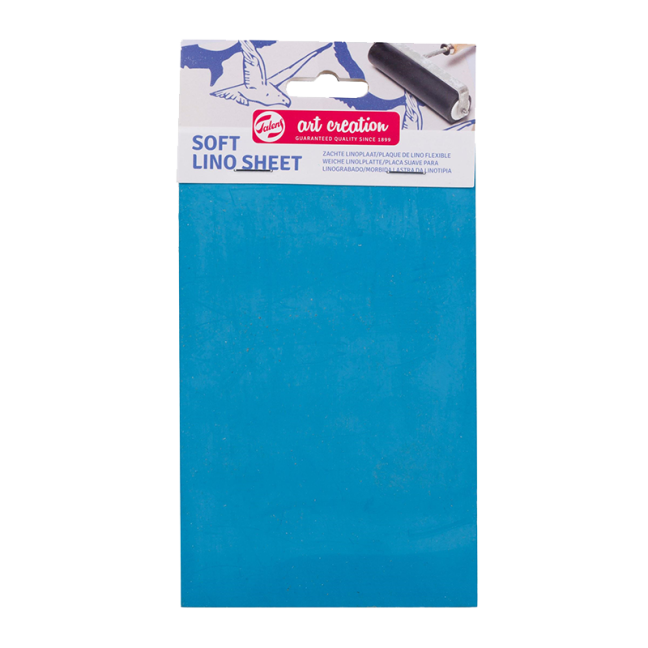 Art Creation Foaie de linoleum moale 10 x 15 cm