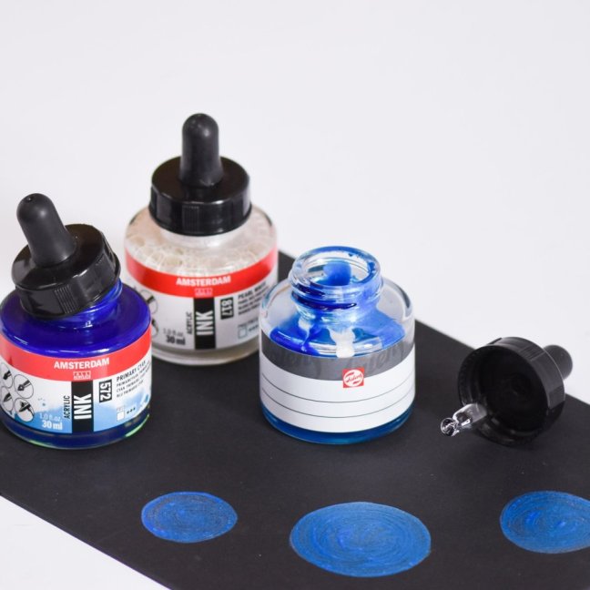 Akvarell tintapohár pipettával Talens 30ml