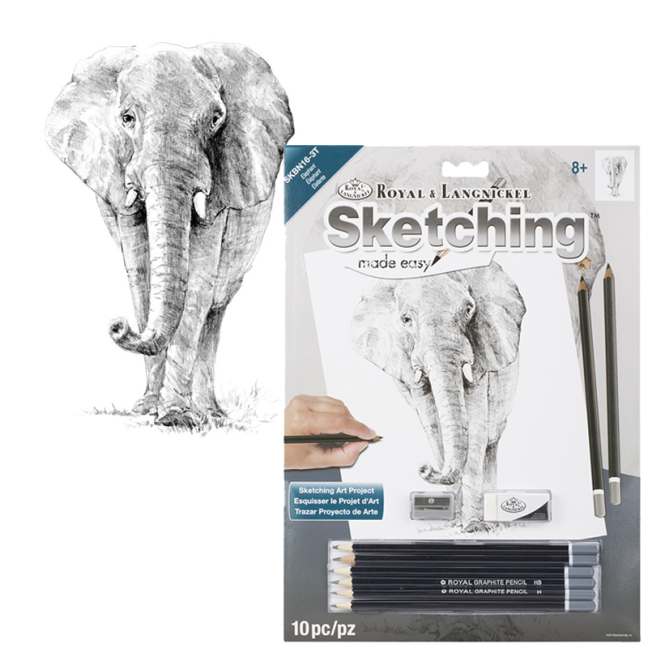 Set da disegno Royal & Langnickel con motivo - Elefante