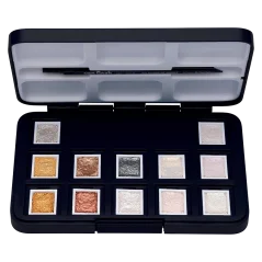 Van Gogh Akvarelová sada kalíšků 12ks - Metallic