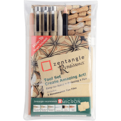 Sada technických per SAKURA Zentangle Renaissance - sada 11 ks