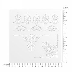 Stencil in lamina - ORNAMENTI 3