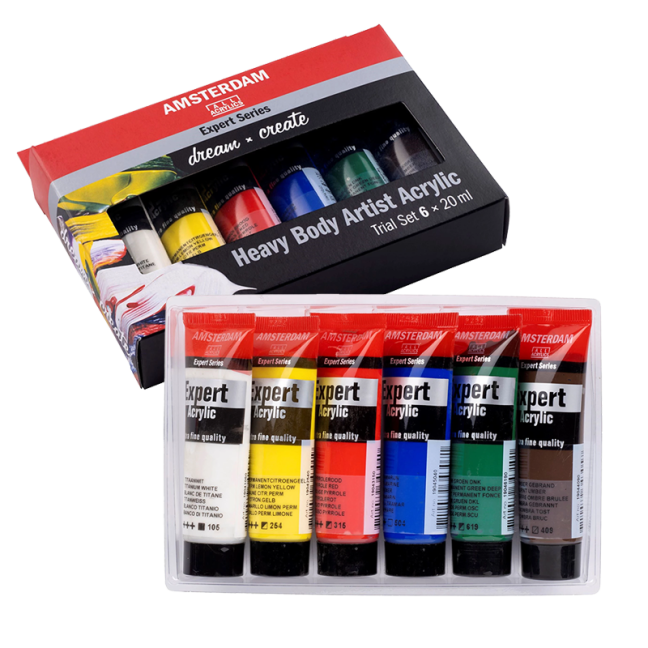 Amsterdam Expert Series színkészlet - Trial set - 6x20ml