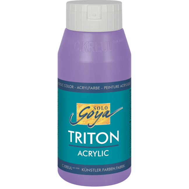 KREUL Colore acrilico SOLO GOYA TRITON 750 ml - SOLO GOYA Triton 750 ml: 17043 – Lilac