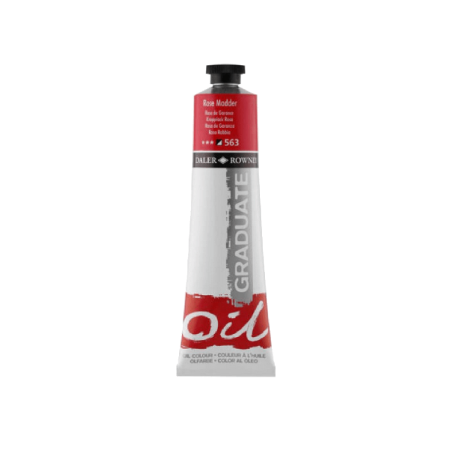 Colori a olio D&R Graduate 38ml - scegli la tonalità - D&R Graduate 38 ml - scegli la tonalità: 563 - Rose Madder