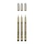 Sakura Pigma Micron set di penne tecniche 8, 10, 12 - 3 pezzi