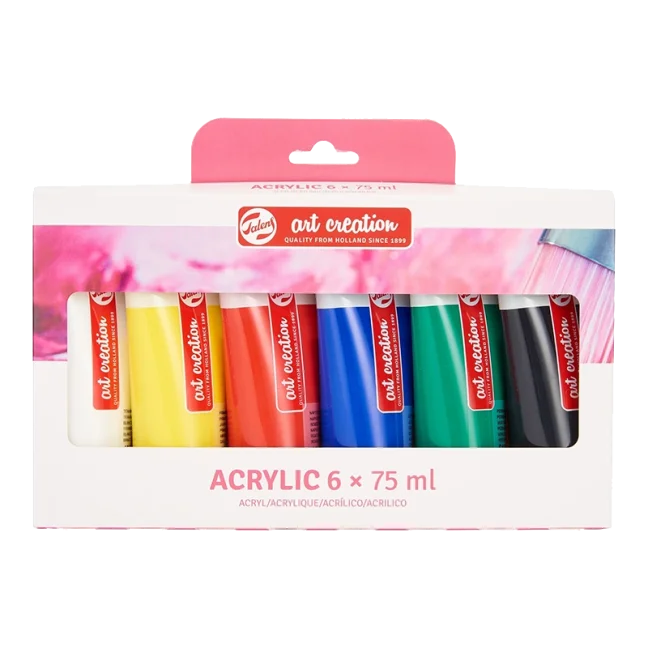 Akril festékkészlet Talens ArtCreation - 6x75 ml
