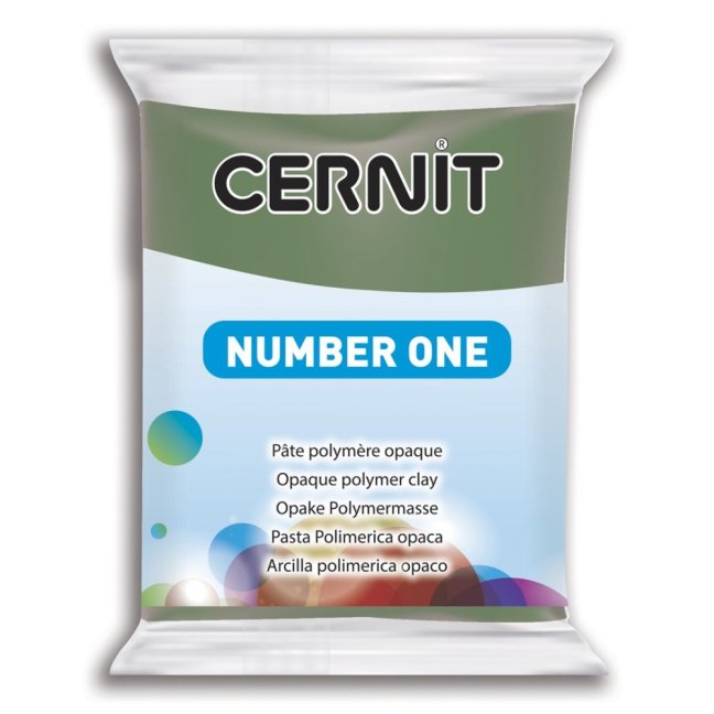 CERNIT Massa No.1 56g - vari colori - CERNIT No.1: 645 - Olive