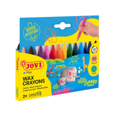 JOVI voskovky trojhranné 12ks