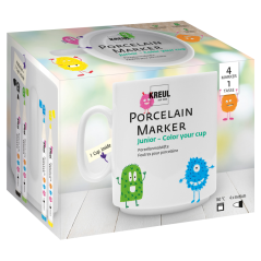 KREUL Sada fixů na porcelán s hrnečkem JUNIOR