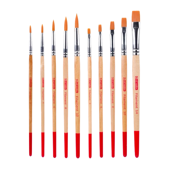 Set Art Creation 10 pennelli per acquerello - poliestere