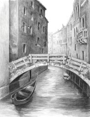 Set da disegno Royal & Langnickel con motivo - Ponte di Venezia