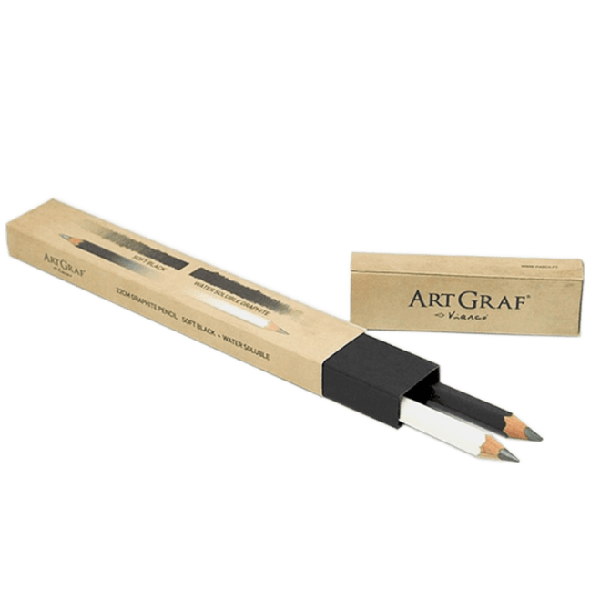 ArtGraf grandi matite in grafite 22cm - 2 pezzi