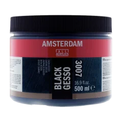 Amsterdam Gesso negru 3007 - 500 ml