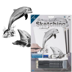 Royal & Langnickel set za skiciranje s motivom - Dupini