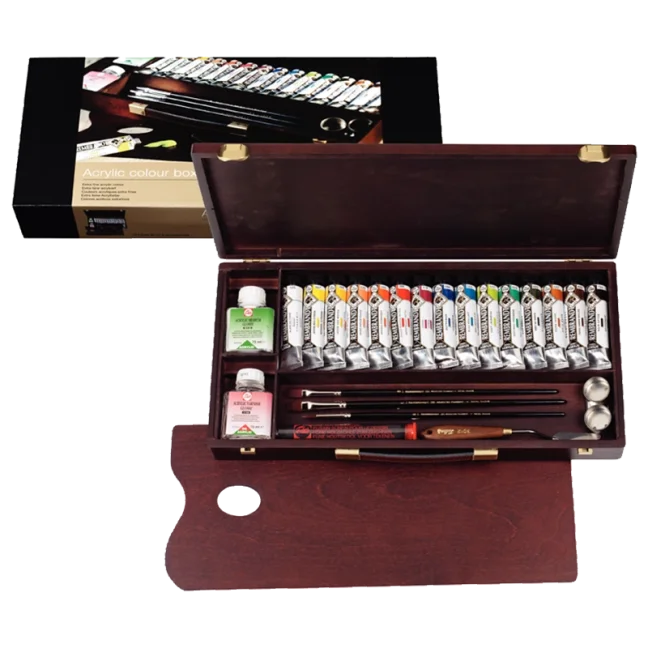 Colori acrilici REMBRANDT - Set professionale 15 x 40 ml