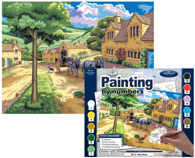 R&L Pittura con i numeri – Steep Street
