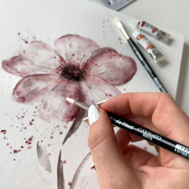 daVinci Casaneo White pennelli per acquerello - serie 5391