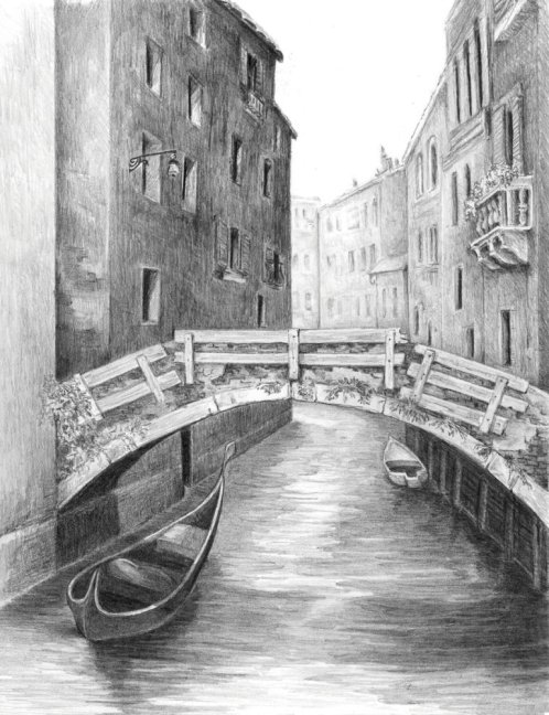 Set da disegno Royal & Langnickel con motivo - Ponte di Venezia