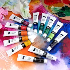 R&L Set akrilnih boja – 12 x 21 ml