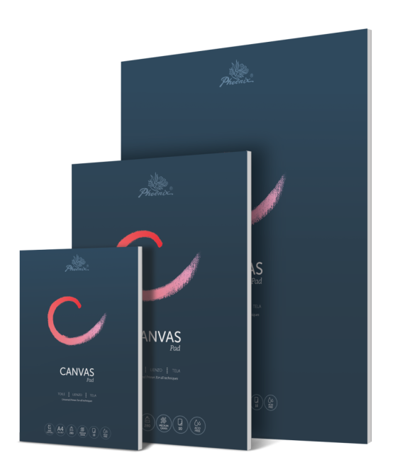 PHOENIX Platneni blok 280 g - izberite velikost