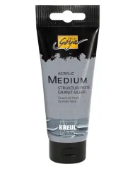 KREUL Strukturální pasta SOLO GOYA – Granite-Silver – 100 ml